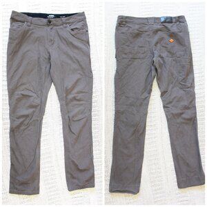 Off The Grid Trailblazer Taper Fit Men's Pants Pavement size 36x36 cotton Canvas